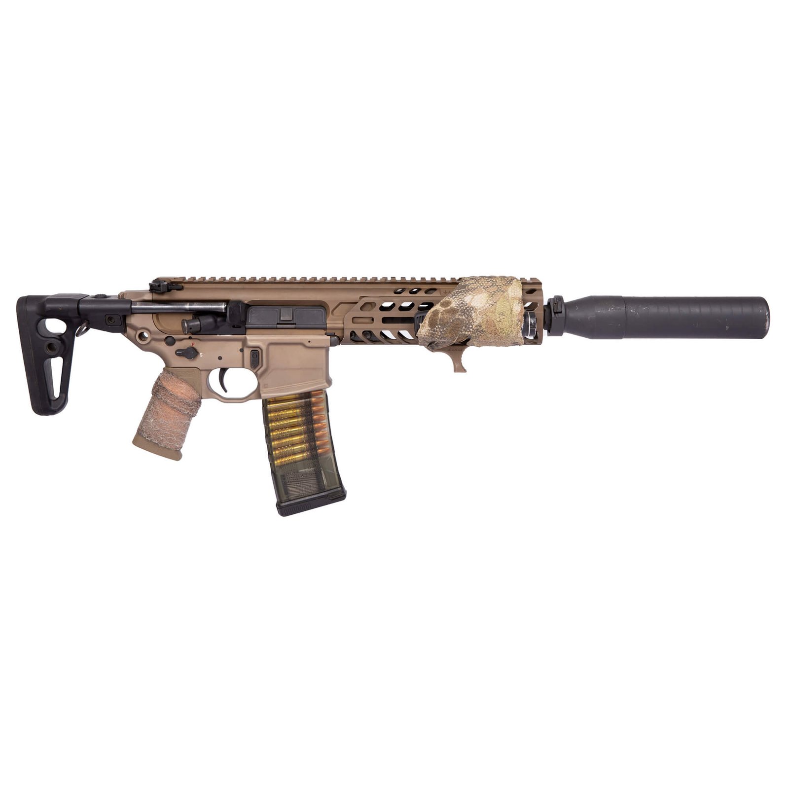 G7 HT 30RD Hybrid Smoke Black – Transparent Magazine for M4/M16 .300 Blackout - Image 6