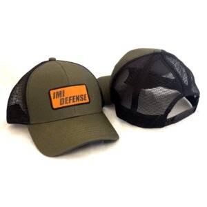 Green IMI Defense™ with the leather patch Logo SNAPBACK HAT