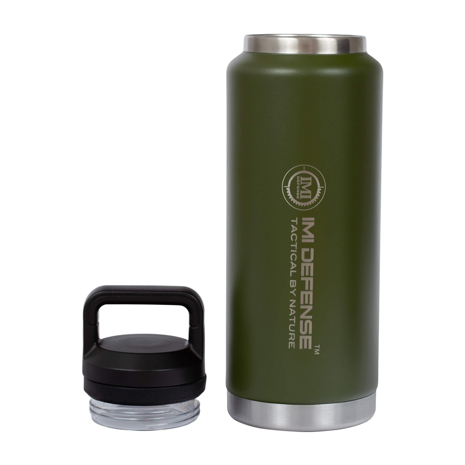Green Stainless Steel Bottle – 37 oz / 1100ml - Image 2
