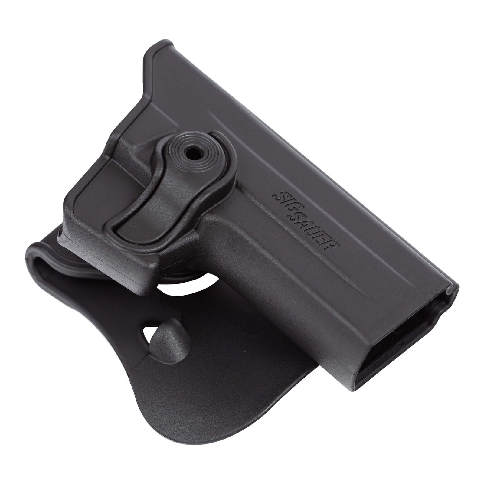 Polymer Retention Gun Holster for Sig Sauer P226 with Sig Sauer Curved Rail - Image 6