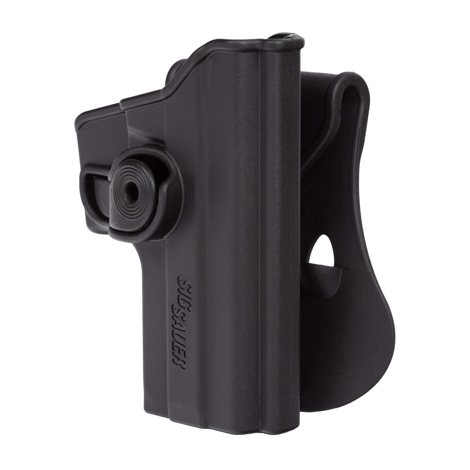 Polymer Retention Gun Holster Level 2 for Sig Sauer P250 with Curved Sig Sauer rail - Image 4