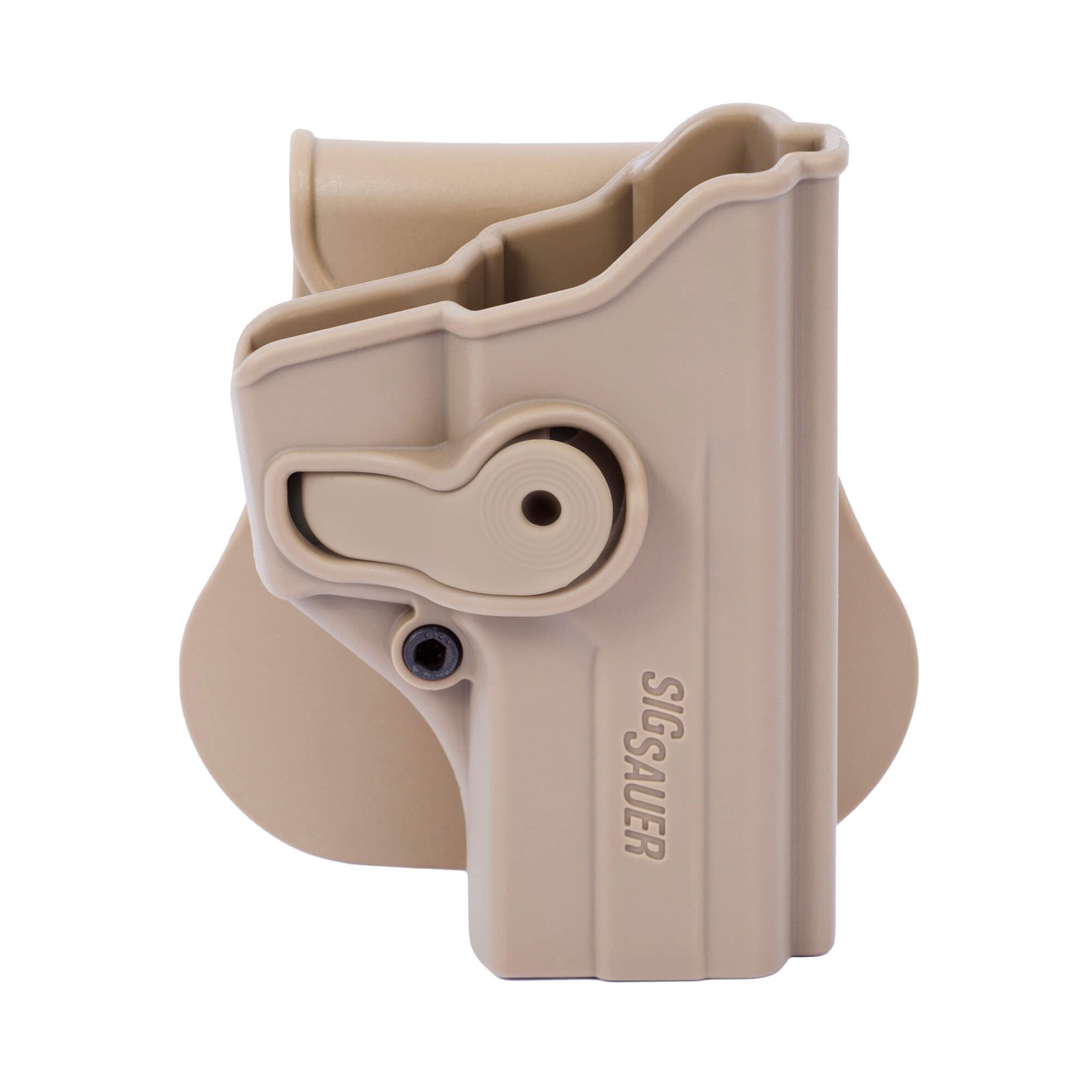 Polymer Retention Gun Holster Level 2 for Sig Sauer P250 with Curved Sig Sauer rail - Image 2