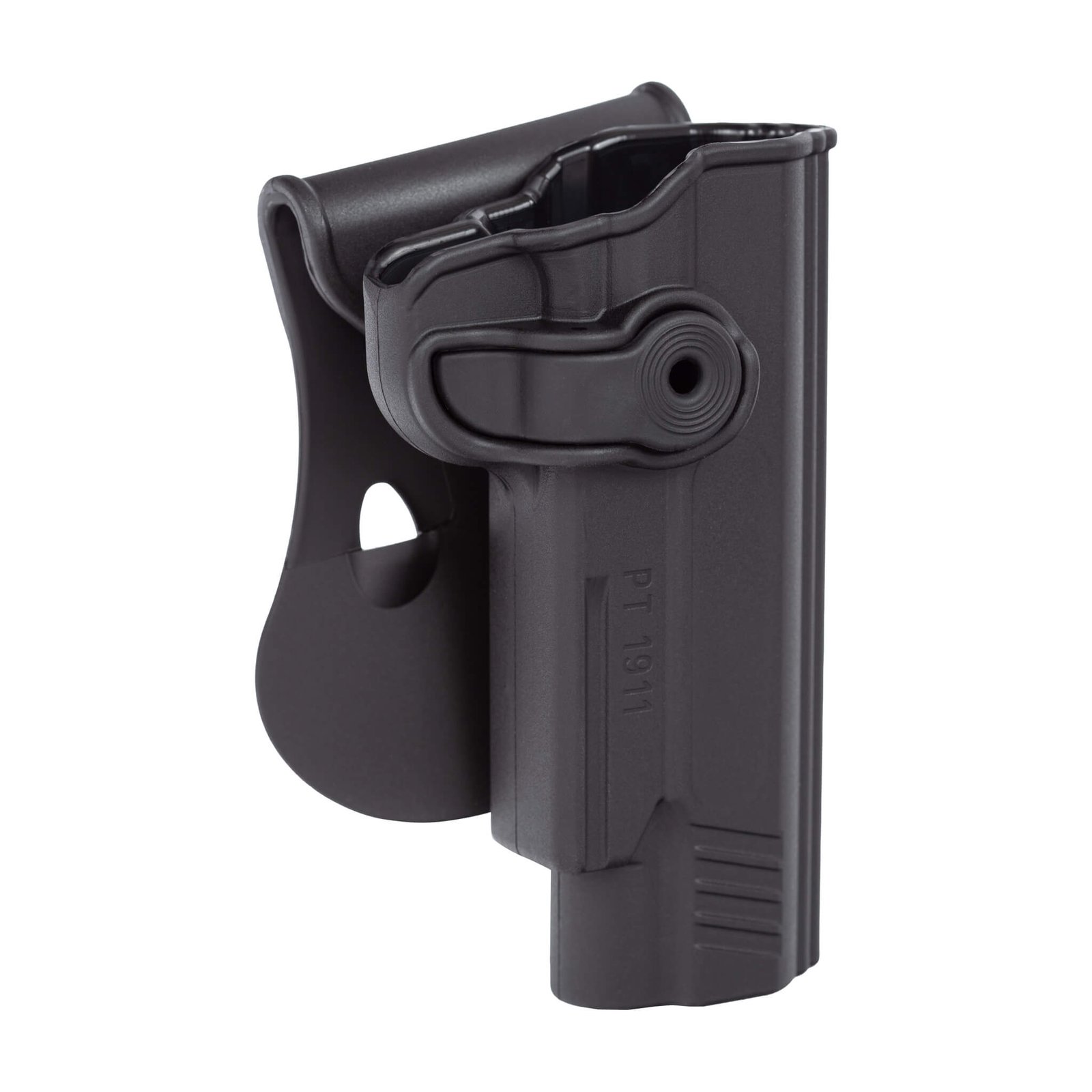 Polymer Retention Gun Holster for PT1911 & PT1911 with rail - Image 4