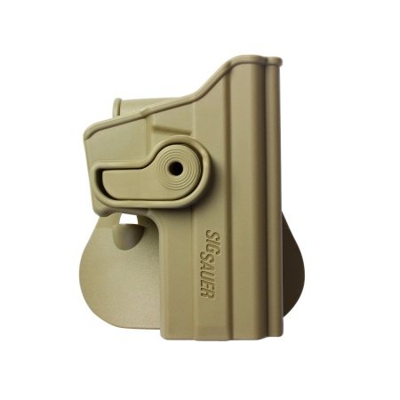 Polymer Retention Gun Holster Level 2 for Sig Sauer 229 (Sig curved rail) - Image 3