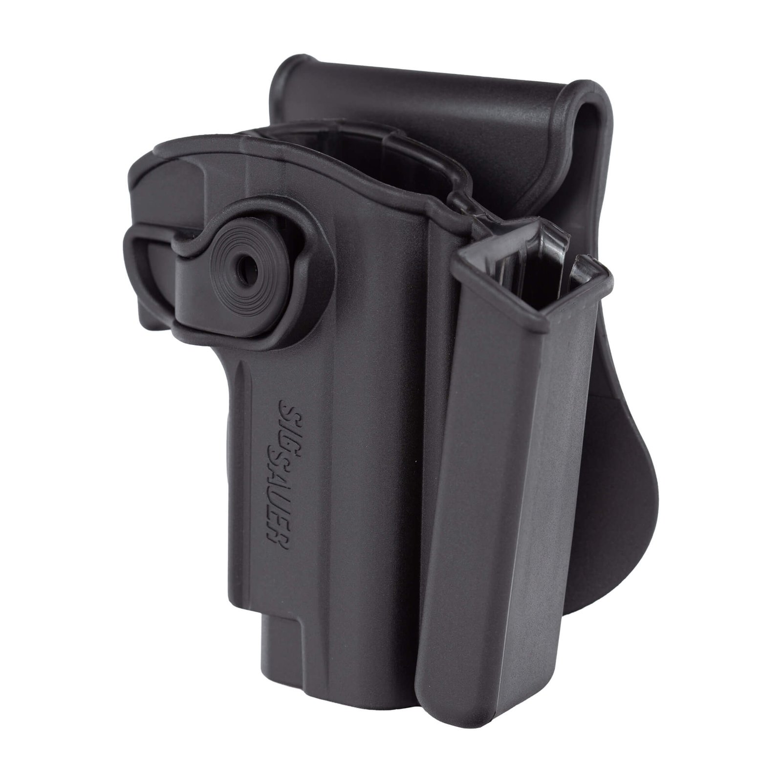 Polymer Retention Gun Holster Level 2 W/Integrated Magazine Pouch for Sig Sauer Mosquito - Image 5