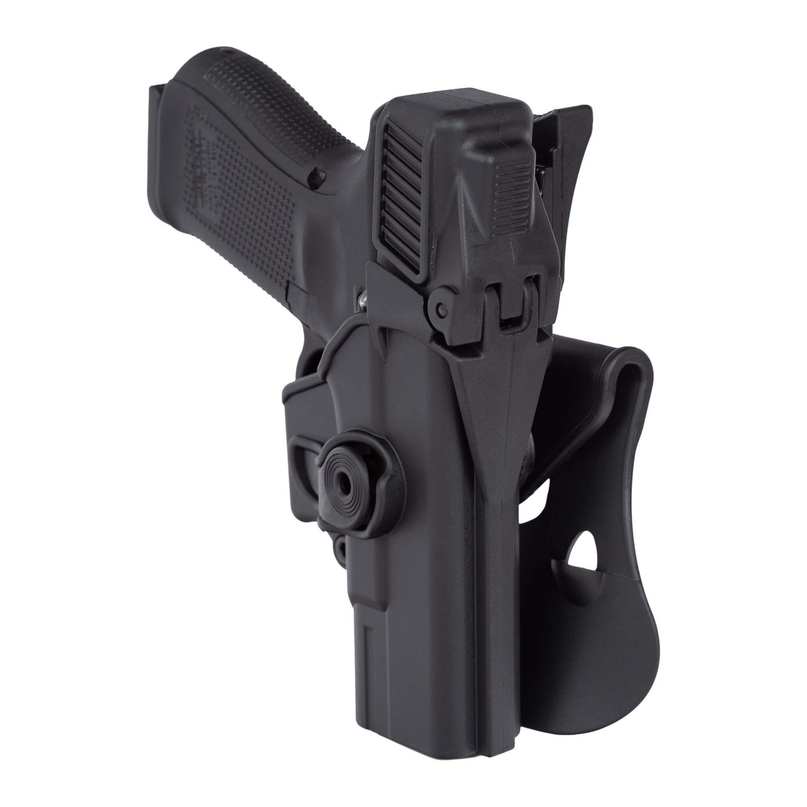 Polymer Retention Gun Holster Level 3 for Glock 19/23/25/28/32 & Springfield Hellcat Pro pistols - Image 4
