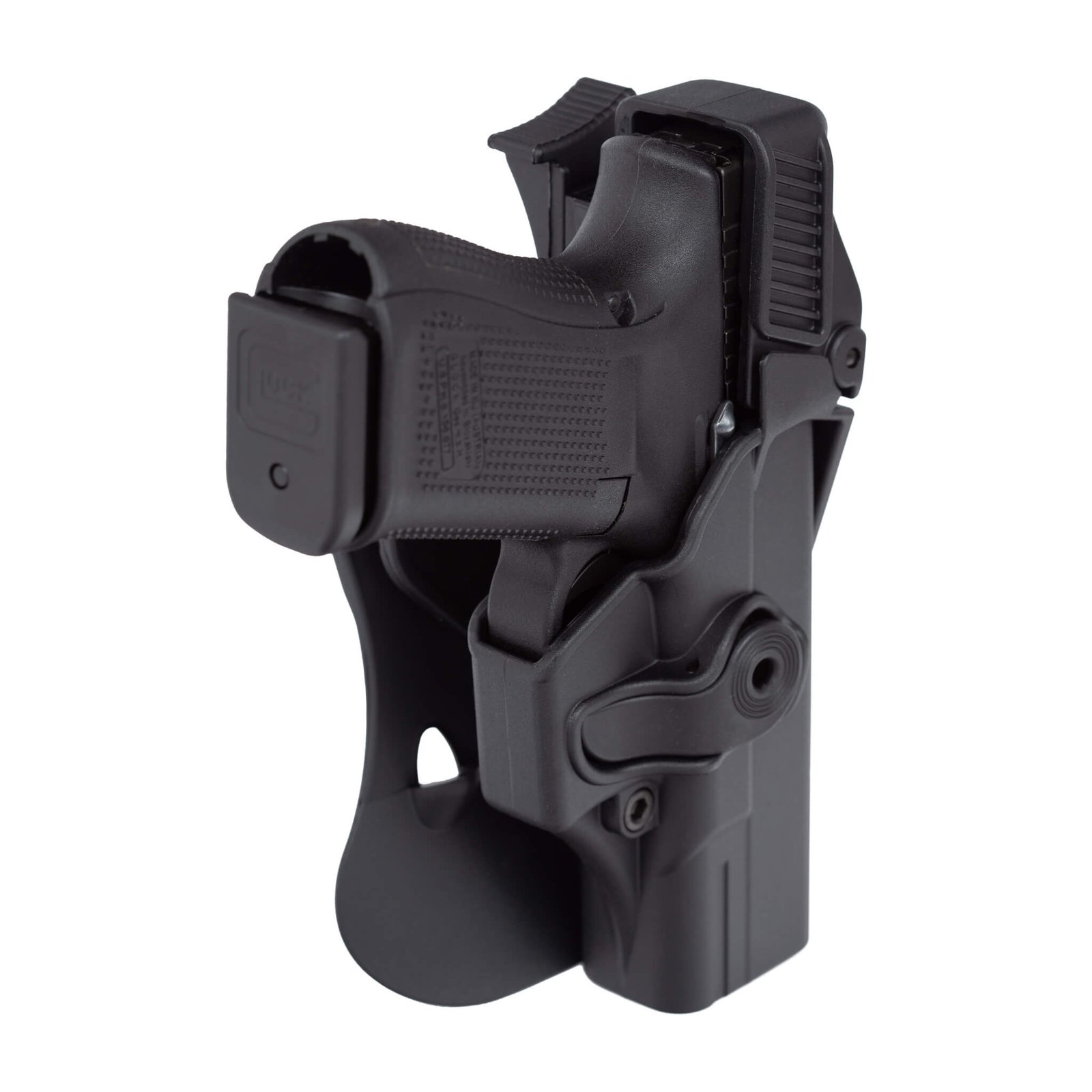 Polymer Retention Gun Holster Level 3 for Glock 19/23/25/28/32 & Springfield Hellcat Pro pistols - Image 9