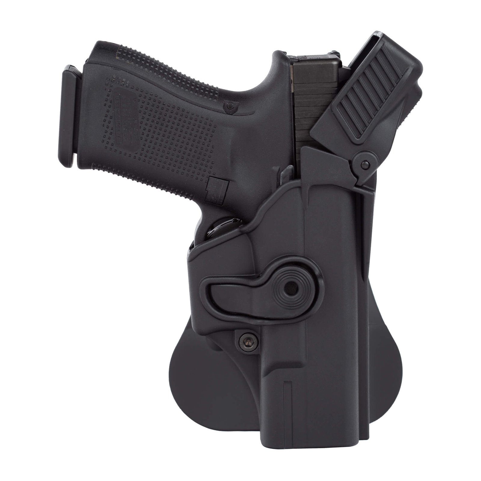 Level 3 Polymer Retention Roto Paddle Holster for Glock 19/19X/23/25/28/32/45 - Image 3