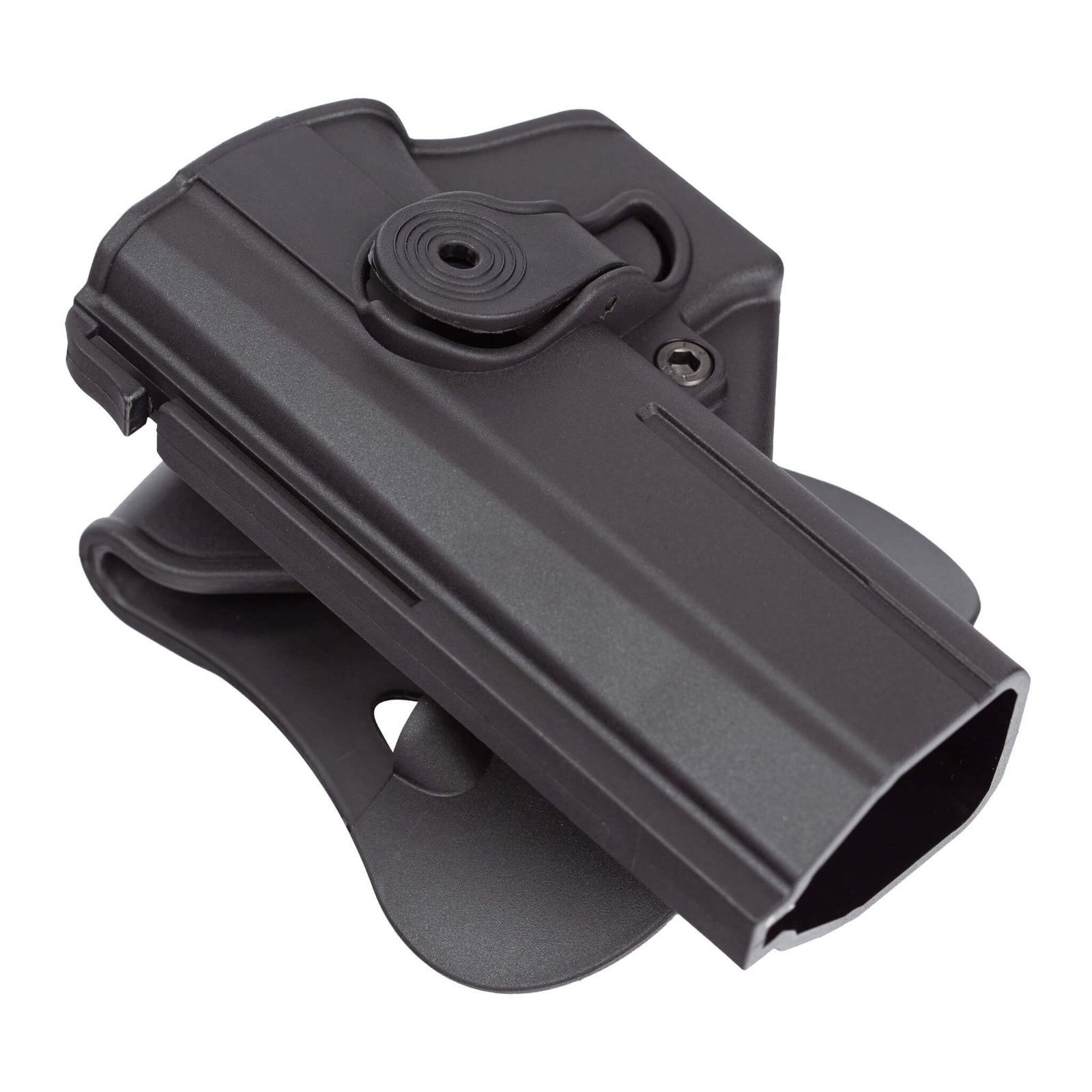 Left Handed Polymer Retention Gun Holster Level 2 for CZ P-09, Shadow 2 - Image 5