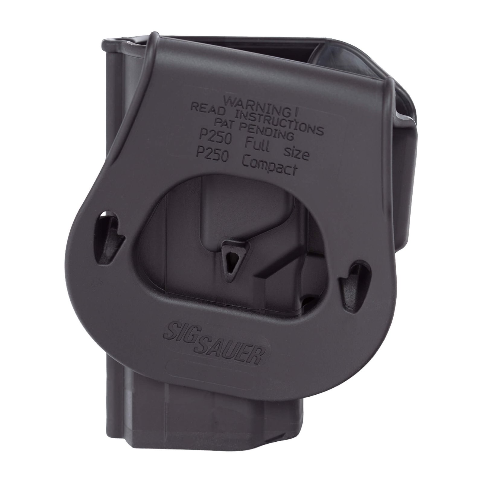 SG4 One Piece Polymer Gun Holster for Sig P250, P320 compact - Image 6