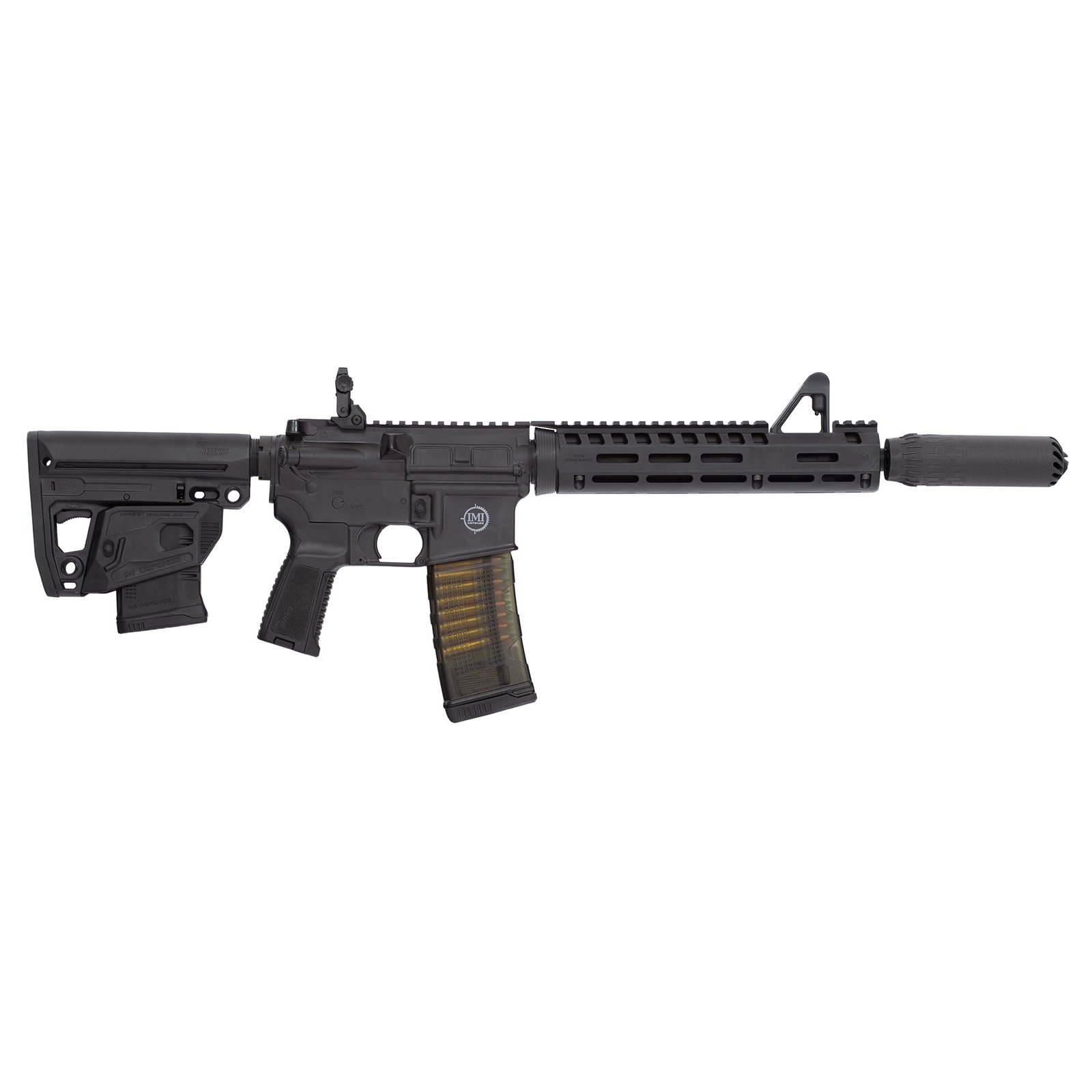 TS2 M16/AR15 Tactical Stock with Magwell & Extended Overmolded Buttplate - Image 2