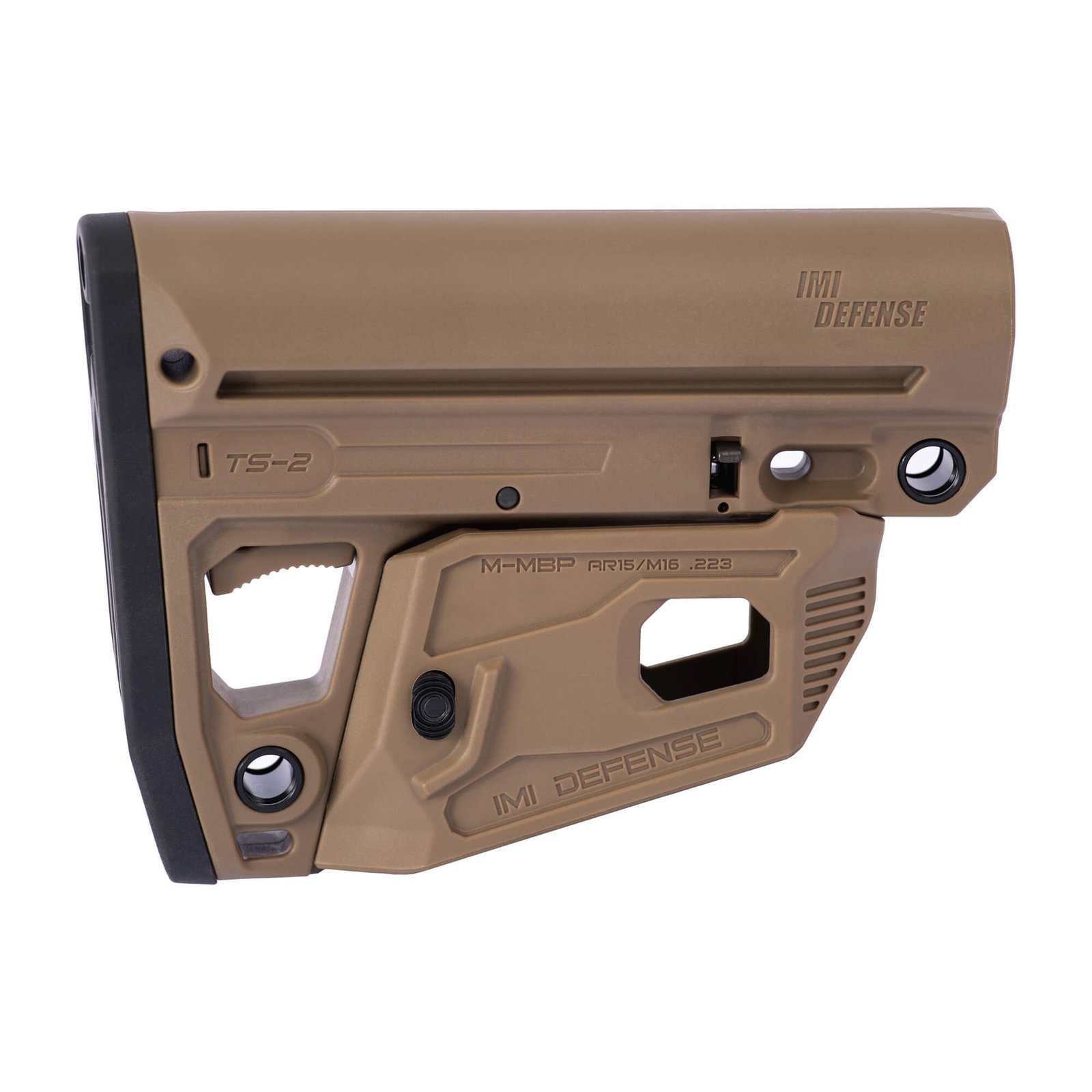 TS2 M16/AR15 Tactical Stock with Magwell & Extended Overmolded Buttplate - Image 4