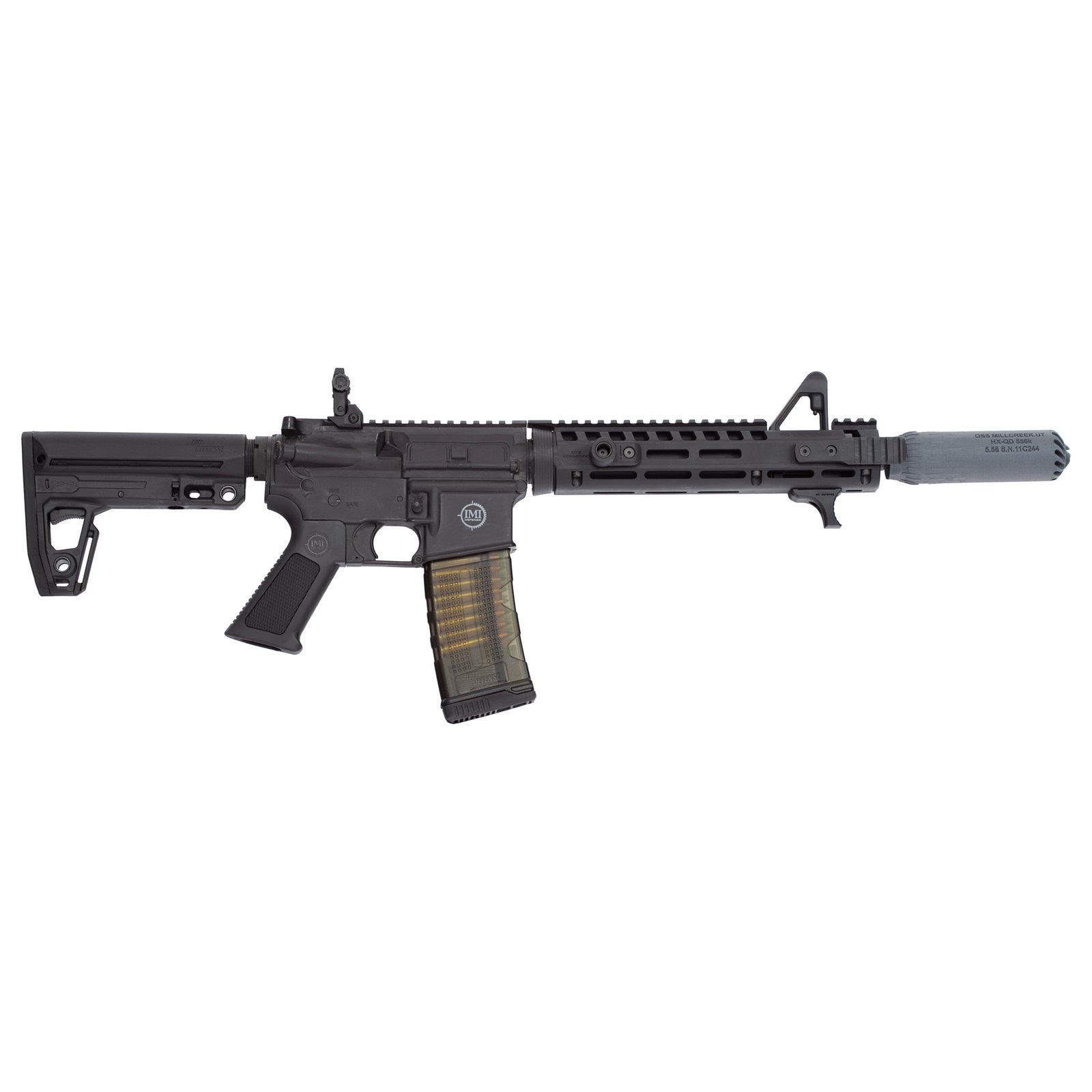 PMK – Polymer 4 notch M-Lok® Rail extended Section for light/laser application - Image 2