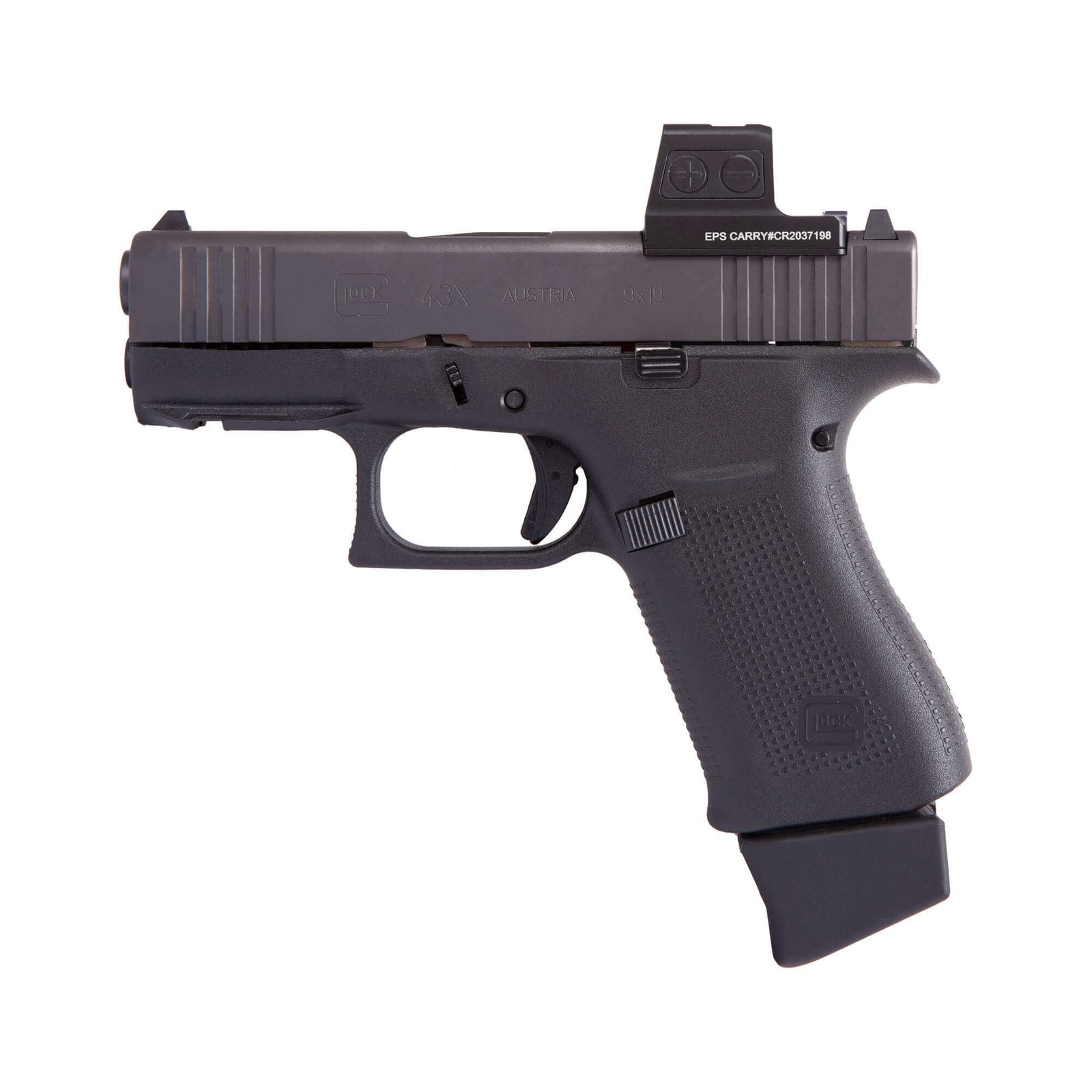 12 round Polymer Magazine for Glock 43X, 48 - Image 2