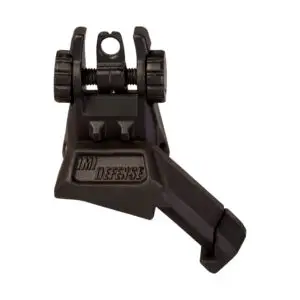 Polymer Rear Flip Up Sight 45 Degrees Offset
