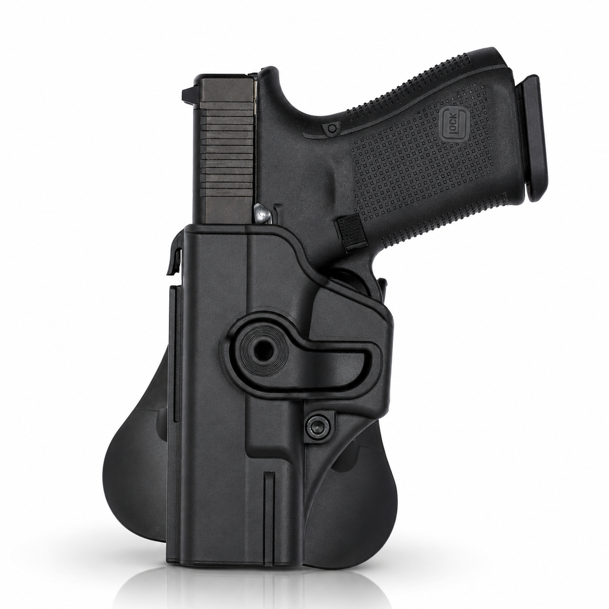 Level 2 Retention Roto Paddle Holster for Glock 19/19X/23/25/28/32/45 - Image 7