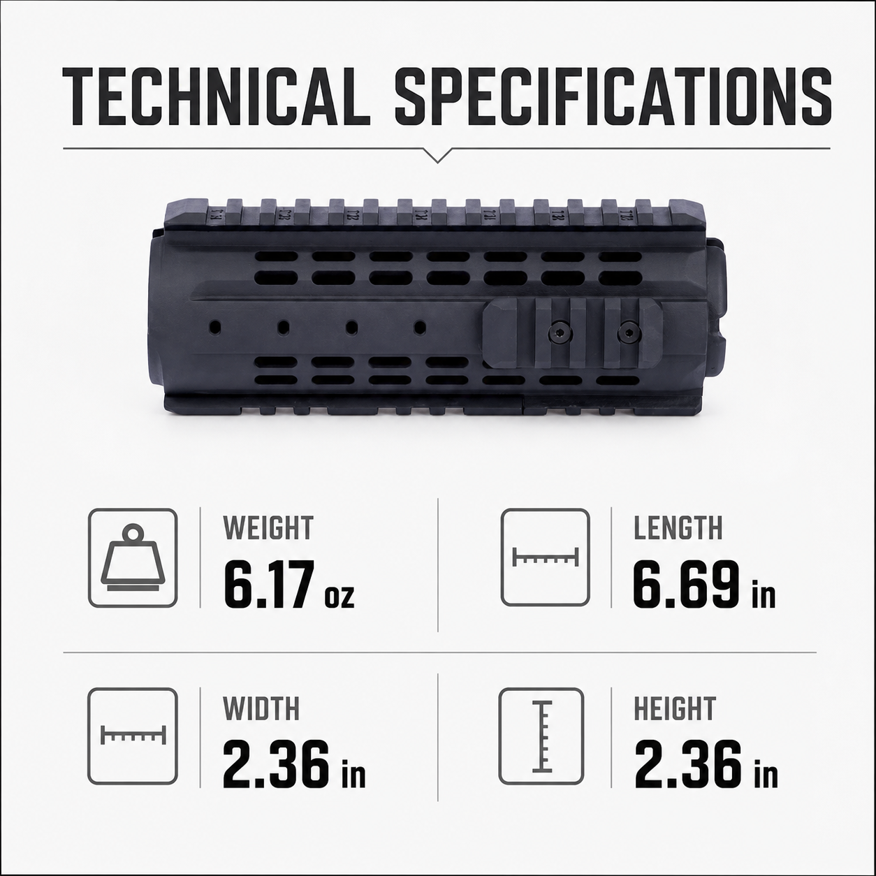 MRS AR15 Modular Quad Rail System - Image 12