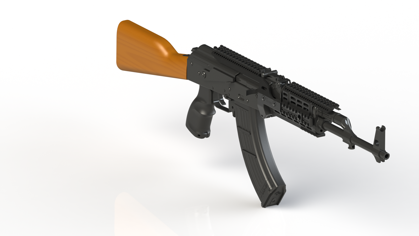 ARP1 AK47/74 Aluminum Rail Platform - Image 6